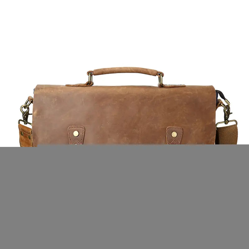 Canvas Crossbody Bag - Vintage Men's Bag