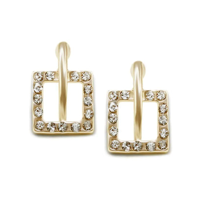 Lucy Gold Earrings - Elegant Statement Jewelry | Aethel Adorn
