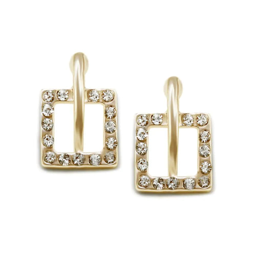 Lucy Gold Earrings - Elegant Statement Jewelry | Aethel Adorn