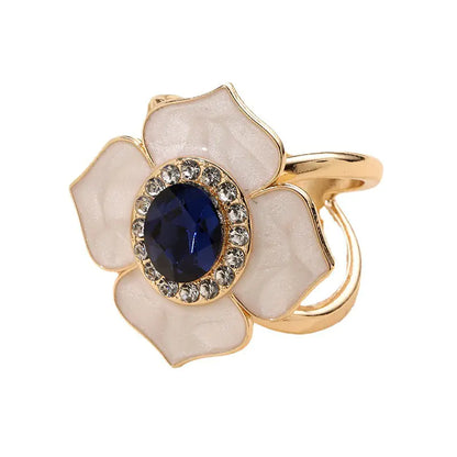 Camellia Shell Scarf Buckle and Multi-Functional Brooch