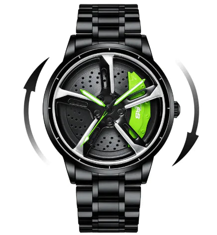Three-dimensional Spinning Watch