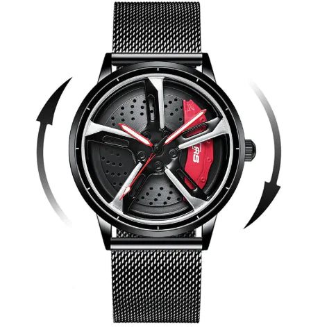 Three-dimensional Spinning Watch