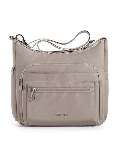 BAGSMART Crossbody Bag Shoulder Bag for Women Tote Bag Anti Theft Crossbody Bag Handbag Organizer for Travel