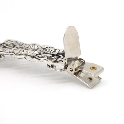 Korean Vintage Scarf Clip with Duckbill Brooch