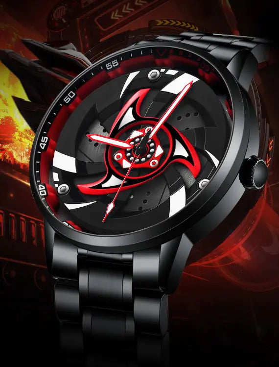 Waterproof Engine Clutch Rotary Watch - Six Generations