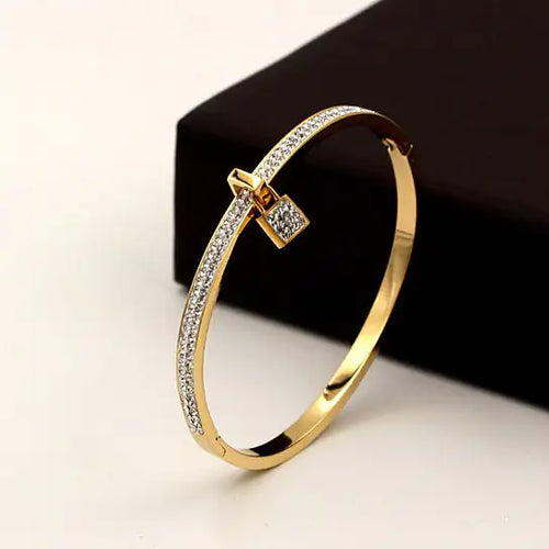 Love Locked Bracelet With A Charm