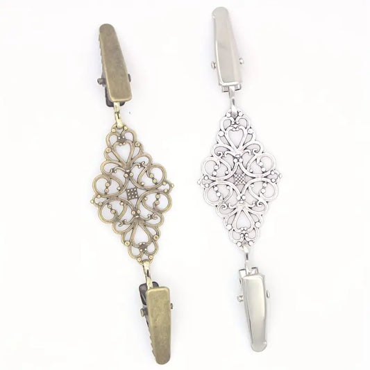 Vintage Brooch Cardigan Clip for Sweaters and Shawls