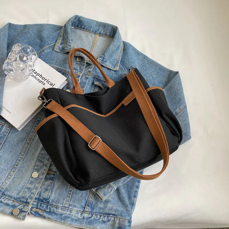 Women's Casual Large Capacity Canvas Tote Bag