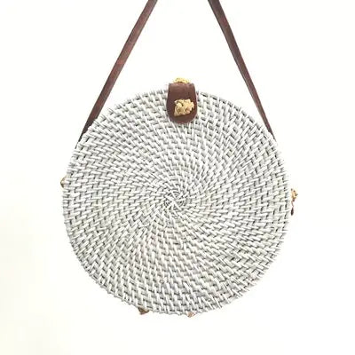 Colorful Woven Bag, Straw Bag, Rattan Bag