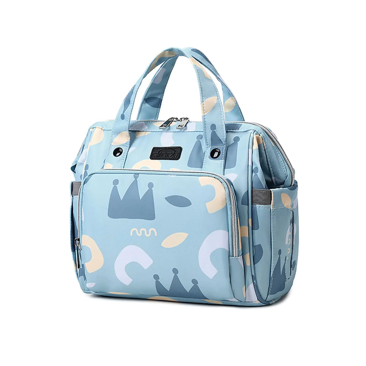 SONARIN Multifunctional Diaper Bag BackpackLightweight Waterproof Travel Nappy Changing Tote Bag Mommy Bag Shoulder Bag(Blue)