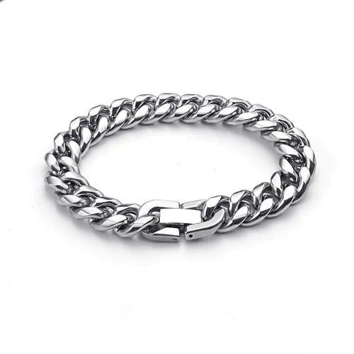 Linyx Fashionable Titanium Steel Cuban Bracelet (Single)