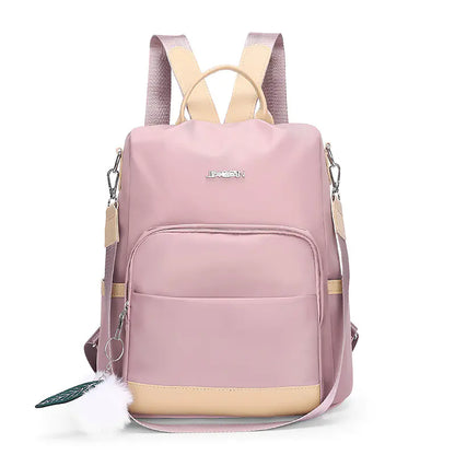 Women's Fashion Travel Oxford Canvas Backpack Bag