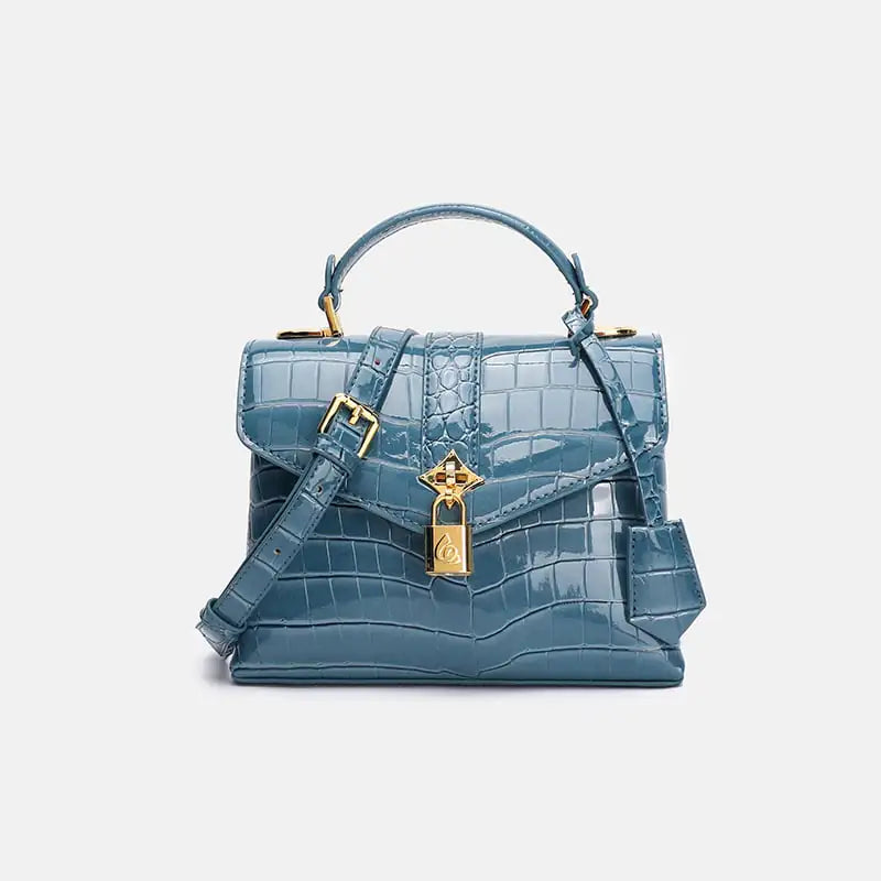 Women's Leather Messenger Shoulder Bag - Versatile Style