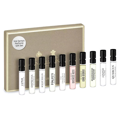 Penhaligons Scent Library Perfume for Women and Men - 10 Piece Mini Vial Gift Set