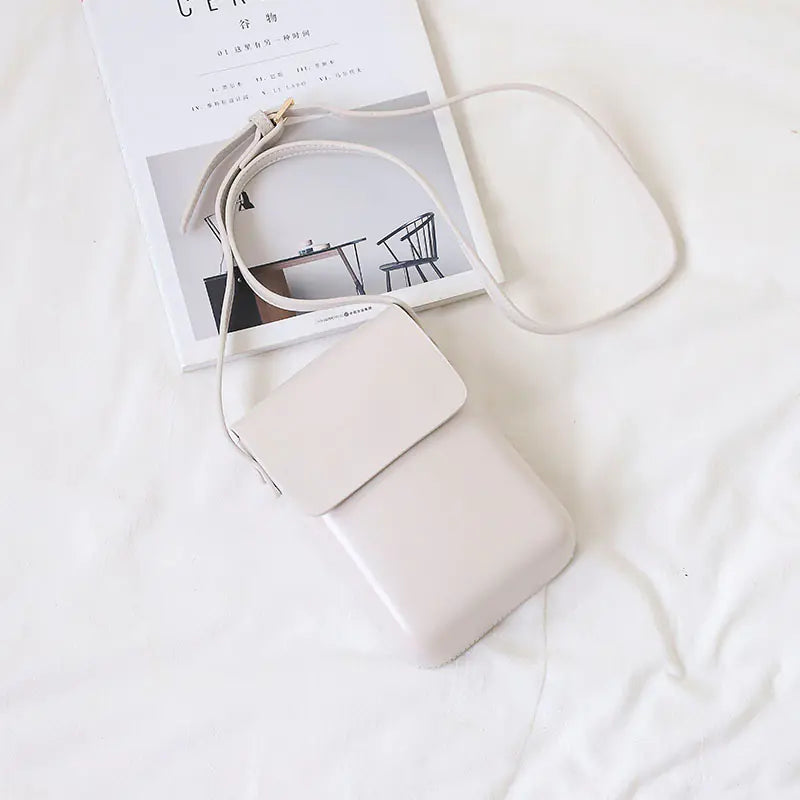 Retro Halterneck Mini Messenger Bag for Men & Women