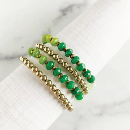 Brynn Stackable Bracelet Set - Mix & Match Jewelry | Aethel Adorn