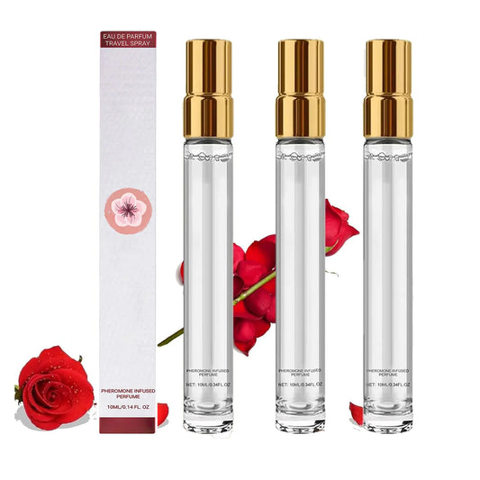 AUJ 3PCS Alloura Pheromone Perfume For Women Alloura Fragrance Pheromone Perfume Attract Men Long Lasting Fragrance Increase Self Confidence for Women
