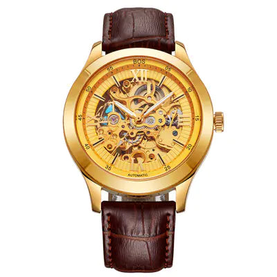 Men's Hollow Anglaise Automatic Mechanical Watch