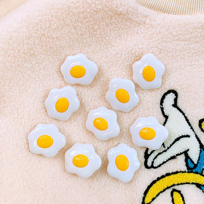 Cute Japanese Style Egg Brooch for Bags and Clothes