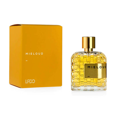 LPDO Mieloud EDP Unisex 100ml Perfume - Captivating Top Notes of Honey & Oud - Appealing Heart of Ceylon Cinnamon and Sweet Vanilla - Irresistible Base of Amber & Leather - Made in Italy