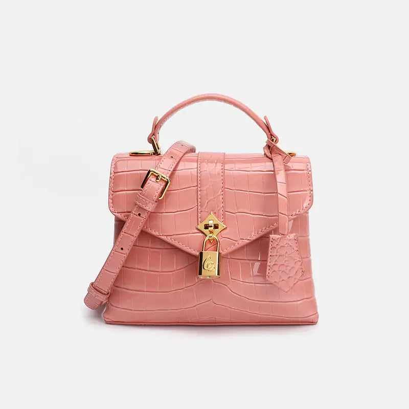 Women's Leather Messenger Shoulder Bag - Versatile Style