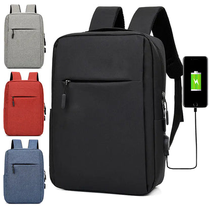 USB Laptop Backpack for Men - Business Travel Bag