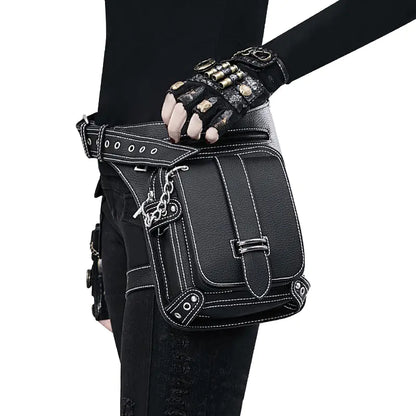 Steampunk Retro Waist Bag for Men and Women