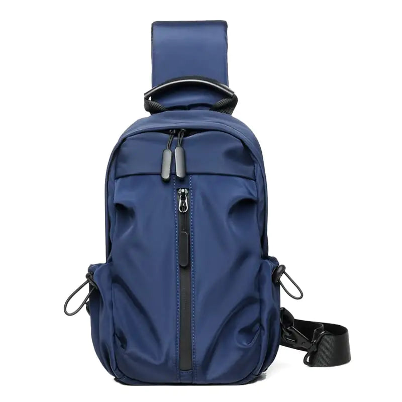 Nylon Repellent Single Shoulder Bag for Men