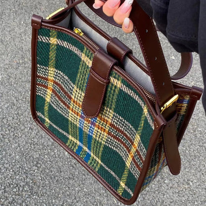 Retro Luxury Women's Messenger Bucket Shoulder Bag