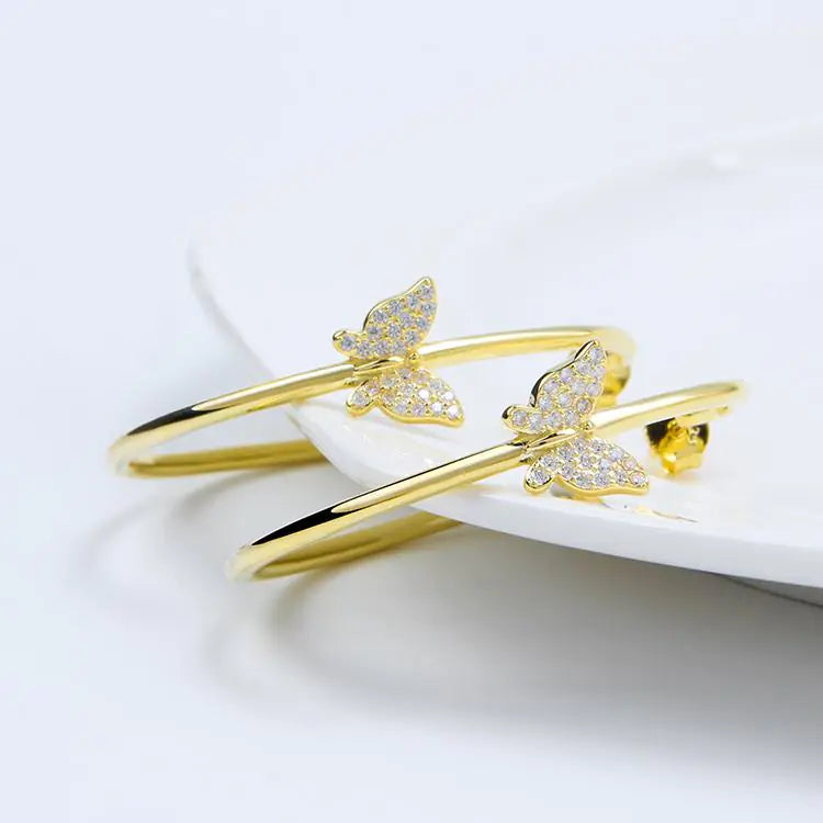 Becca Earrings - Elegant Statement Earrings | Aethel Adorn