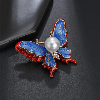 Alloy Butterfly Brooch Jewelry Accessory