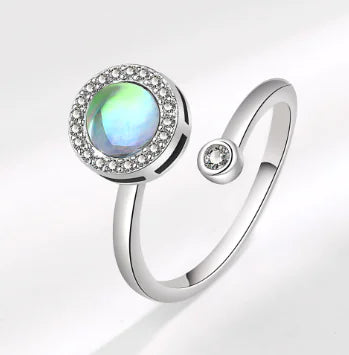 Stylish Rotatable Ring for Women | Adjustable Personality Jewelry - Aethel Adorn