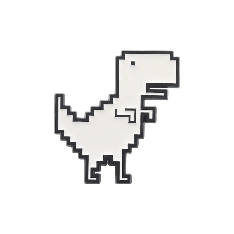 Cartoon Dinosaur Dripping Oil Enamel Brooch for Bags