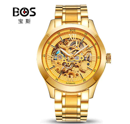 Men's Hollow Anglaise Automatic Mechanical Watch
