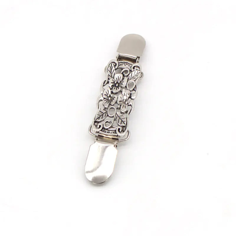 Korean Vintage Scarf Clip with Duckbill Brooch