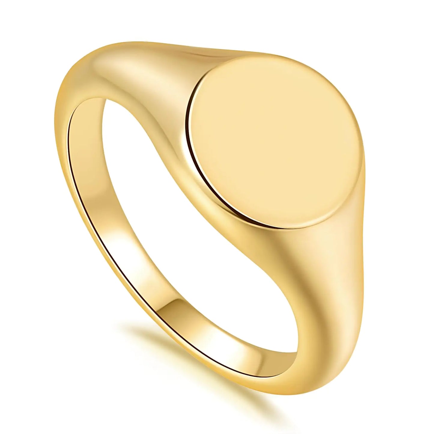 LOUISE VELLA 14K Gold Rings for Woman Rings For Women Non Tarnish rings for women gold Everyday Jewelry Minimalist Statement Gifts for Women 56789