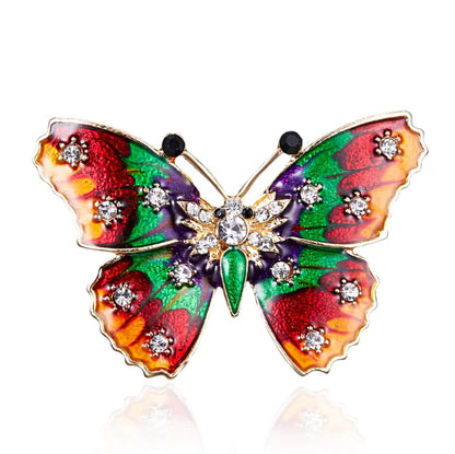 Alloy Butterfly Brooch Jewelry Accessory