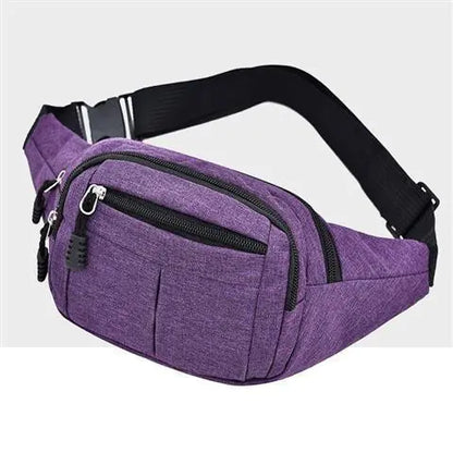 Canvas Waist Bag for Men and Women Fashion