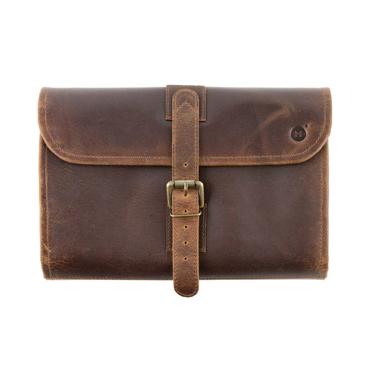 moonster Hanging Toiletry Bag for Men & Women Leather Toiletry Bag for Men Mens Toiletry Bags for Traveling Hanging Travel Toiletry Bag Mens Travel Bag Toiletry Dopp Kit Shower Bags for Men