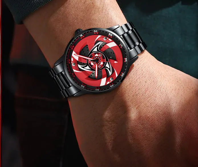 Waterproof Engine Clutch Rotary Watch - Six Generations