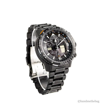 Citizen Promaster Skyhawk Chrono Eco AT Black Stainless Steel Watch