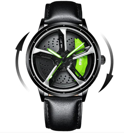Three-dimensional Spinning Watch